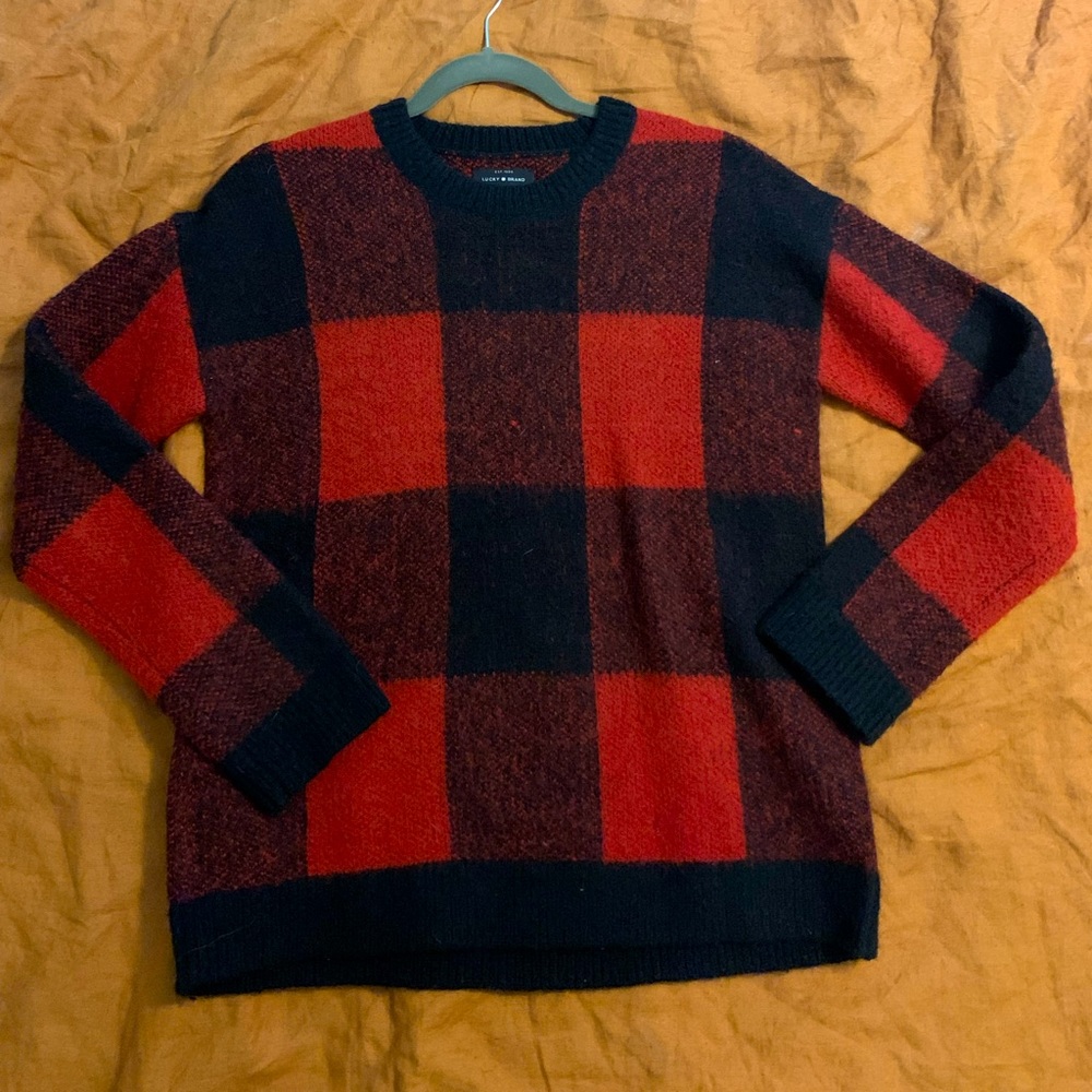 Lucky Buffalo Plaid Sweater